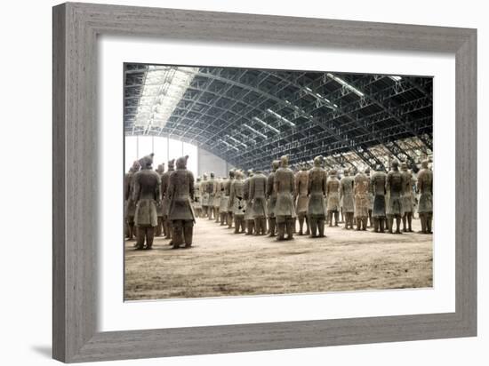 China 10MKm2 Collection - Terracotta Army-Philippe Hugonnard-Framed Photographic Print