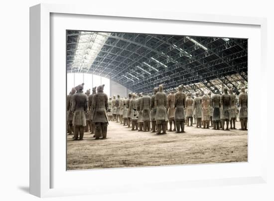 China 10MKm2 Collection - Terracotta Army-Philippe Hugonnard-Framed Photographic Print