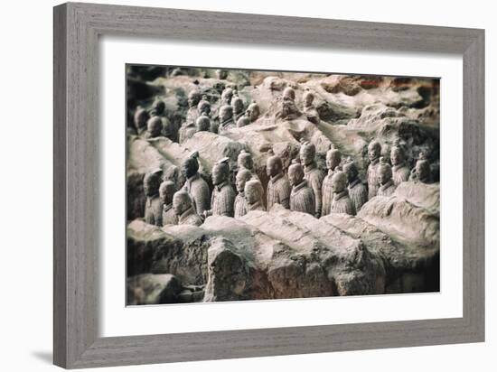 China 10MKm2 Collection - Terracotta Army-Philippe Hugonnard-Framed Photographic Print