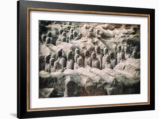 China 10MKm2 Collection - Terracotta Army-Philippe Hugonnard-Framed Photographic Print