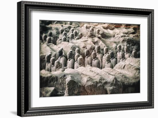 China 10MKm2 Collection - Terracotta Army-Philippe Hugonnard-Framed Photographic Print