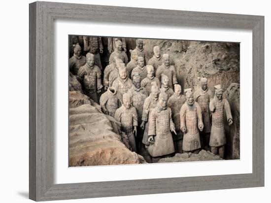 China 10MKm2 Collection - Terracotta Army-Philippe Hugonnard-Framed Photographic Print