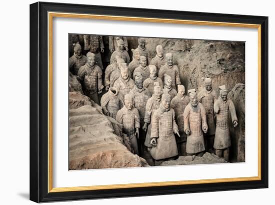 China 10MKm2 Collection - Terracotta Army-Philippe Hugonnard-Framed Photographic Print