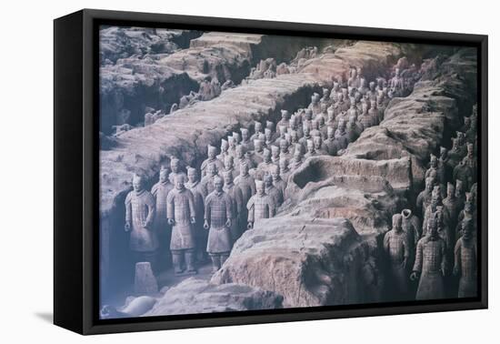 China 10MKm2 Collection - Terracotta Army-Philippe Hugonnard-Framed Premier Image Canvas