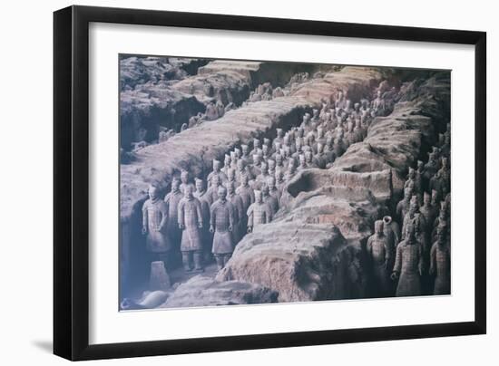 China 10MKm2 Collection - Terracotta Army-Philippe Hugonnard-Framed Photographic Print