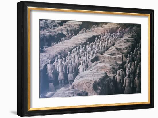 China 10MKm2 Collection - Terracotta Army-Philippe Hugonnard-Framed Photographic Print