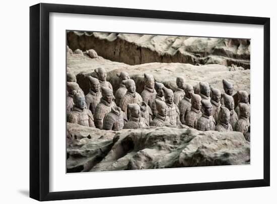 China 10MKm2 Collection - Terracotta Army-Philippe Hugonnard-Framed Photographic Print