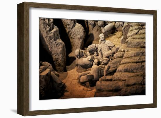 China 10MKm2 Collection - Terracotta Army-Philippe Hugonnard-Framed Photographic Print