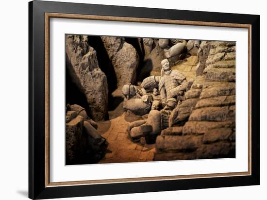 China 10MKm2 Collection - Terracotta Army-Philippe Hugonnard-Framed Photographic Print