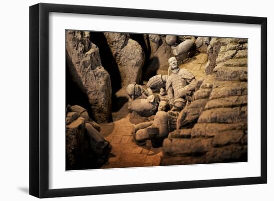 China 10MKm2 Collection - Terracotta Army-Philippe Hugonnard-Framed Photographic Print