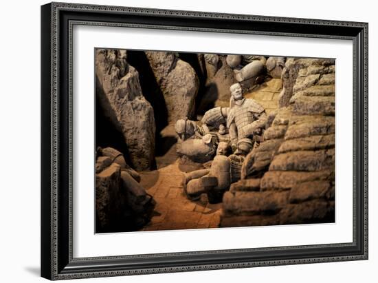 China 10MKm2 Collection - Terracotta Army-Philippe Hugonnard-Framed Photographic Print