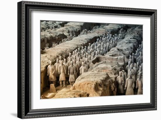 China 10MKm2 Collection - Terracotta Army-Philippe Hugonnard-Framed Photographic Print