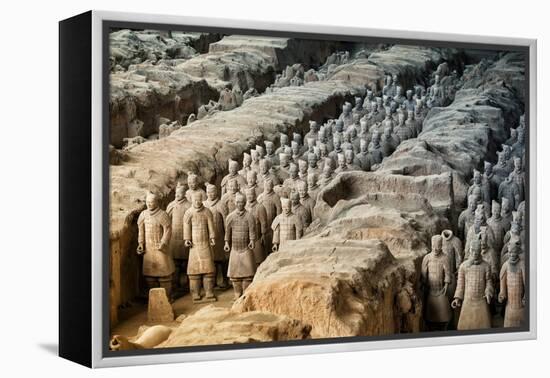 China 10MKm2 Collection - Terracotta Army-Philippe Hugonnard-Framed Premier Image Canvas