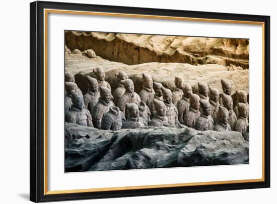 China 10MKm2 Collection - Terracotta Army-Philippe Hugonnard-Framed Photographic Print