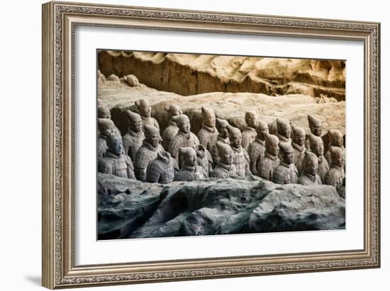 China 10MKm2 Collection - Terracotta Army-Philippe Hugonnard-Framed Photographic Print