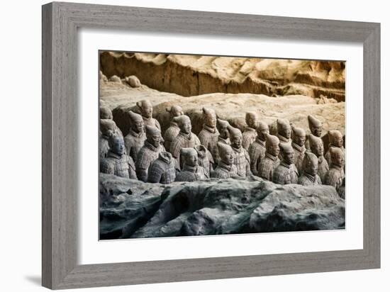 China 10MKm2 Collection - Terracotta Army-Philippe Hugonnard-Framed Photographic Print