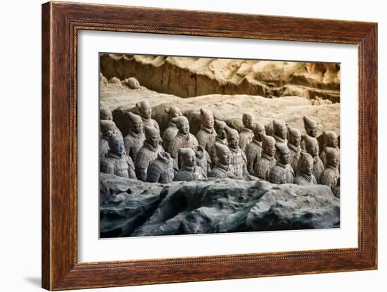 China 10MKm2 Collection - Terracotta Army-Philippe Hugonnard-Framed Photographic Print