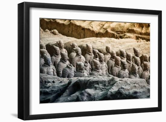 China 10MKm2 Collection - Terracotta Army-Philippe Hugonnard-Framed Photographic Print