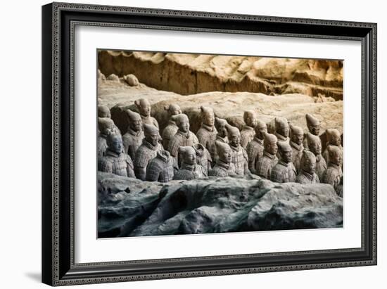 China 10MKm2 Collection - Terracotta Army-Philippe Hugonnard-Framed Photographic Print