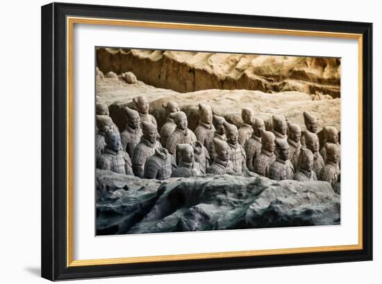 China 10MKm2 Collection - Terracotta Army-Philippe Hugonnard-Framed Photographic Print