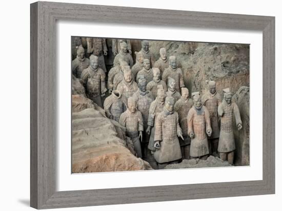 China 10MKm2 Collection - Terracotta Army-Philippe Hugonnard-Framed Photographic Print