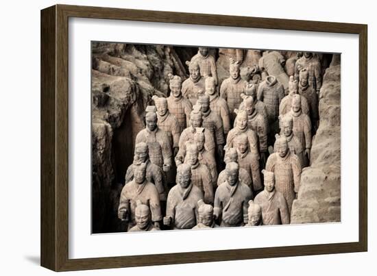 China 10MKm2 Collection - Terracotta Army-Philippe Hugonnard-Framed Photographic Print