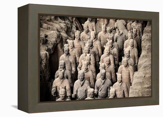 China 10MKm2 Collection - Terracotta Army-Philippe Hugonnard-Framed Premier Image Canvas