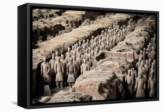 China 10MKm2 Collection - Terracotta Army-Philippe Hugonnard-Framed Premier Image Canvas