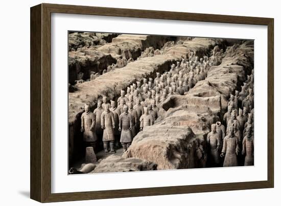 China 10MKm2 Collection - Terracotta Army-Philippe Hugonnard-Framed Photographic Print