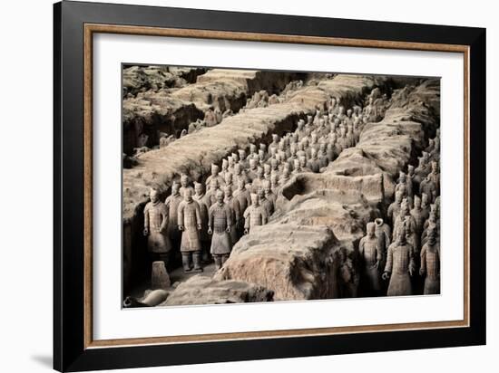 China 10MKm2 Collection - Terracotta Army-Philippe Hugonnard-Framed Photographic Print