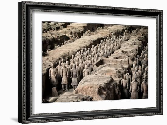 China 10MKm2 Collection - Terracotta Army-Philippe Hugonnard-Framed Photographic Print