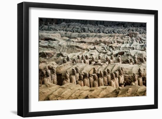 China 10MKm2 Collection - Terracotta Army-Philippe Hugonnard-Framed Photographic Print