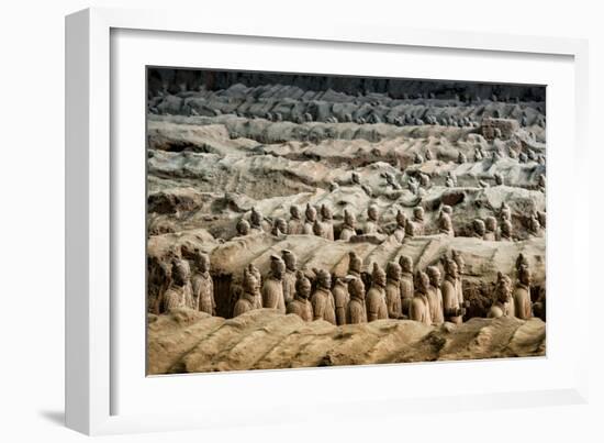 China 10MKm2 Collection - Terracotta Army-Philippe Hugonnard-Framed Photographic Print