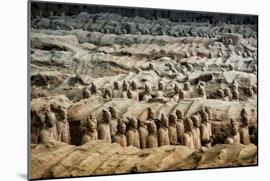 China 10MKm2 Collection - Terracotta Army-Philippe Hugonnard-Mounted Photographic Print