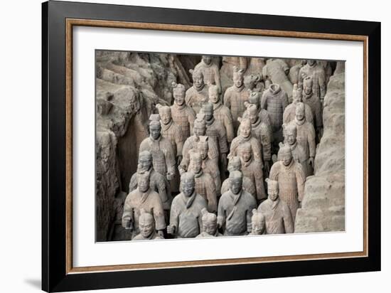 China 10MKm2 Collection - Terracotta Army-Philippe Hugonnard-Framed Photographic Print