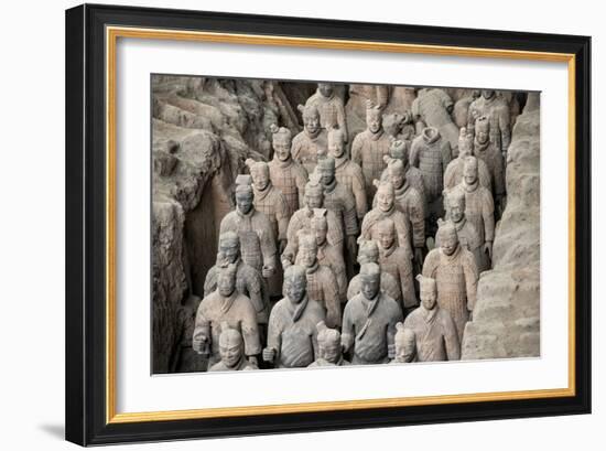 China 10MKm2 Collection - Terracotta Army-Philippe Hugonnard-Framed Photographic Print