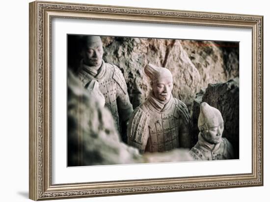 China 10MKm2 Collection - Terracotta Army-Philippe Hugonnard-Framed Photographic Print