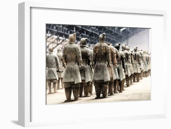 China 10MKm2 Collection - Terracotta Army-Philippe Hugonnard-Framed Photographic Print