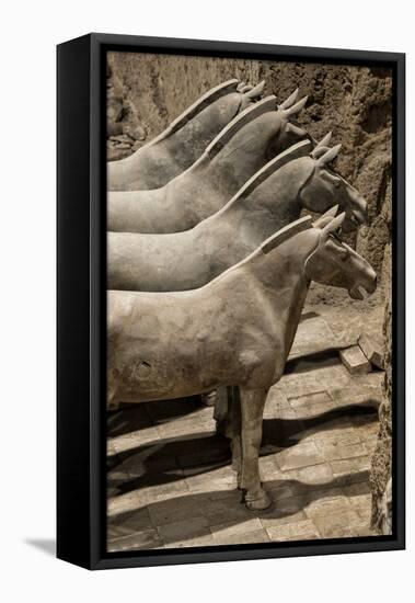 China 10MKm2 Collection - Terracotta Warriors and Horses-Philippe Hugonnard-Framed Premier Image Canvas