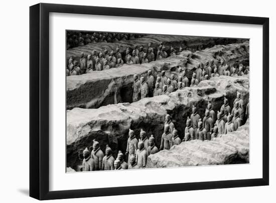 China 10MKm2 Collection - Terracotta Warriors-Philippe Hugonnard-Framed Photographic Print