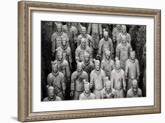 China 10MKm2 Collection - Terracotta Warriors-Philippe Hugonnard-Framed Photographic Print