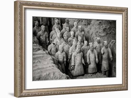 China 10MKm2 Collection - Terracotta Warriors-Philippe Hugonnard-Framed Photographic Print