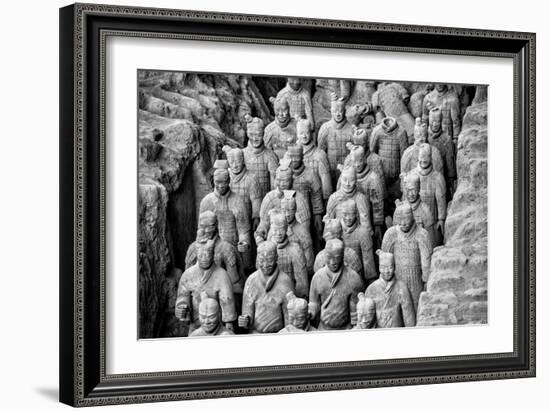 China 10MKm2 Collection - Terracotta Warriors-Philippe Hugonnard-Framed Photographic Print