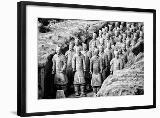 China 10MKm2 Collection - Terracotta Warriors-Philippe Hugonnard-Framed Photographic Print