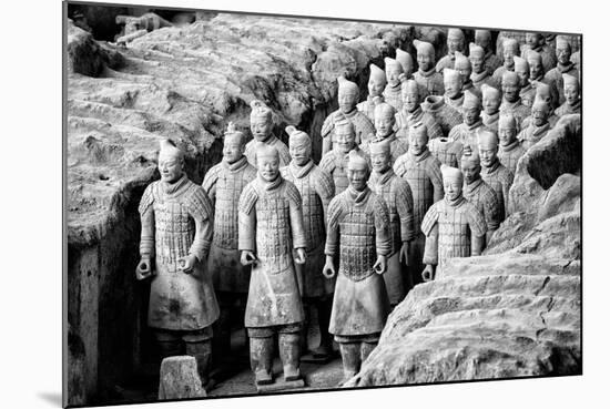 China 10MKm2 Collection - Terracotta Warriors-Philippe Hugonnard-Mounted Photographic Print