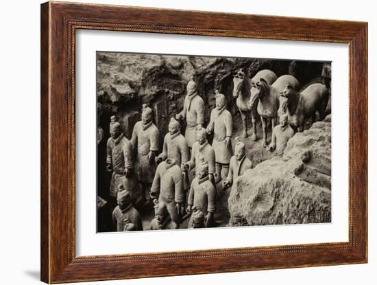 China 10MKm2 Collection - Terracotta Warriors-Philippe Hugonnard-Framed Photographic Print