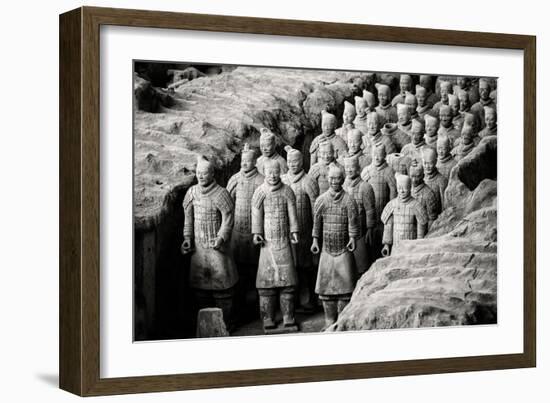 China 10MKm2 Collection - Terracotta Warriors-Philippe Hugonnard-Framed Photographic Print