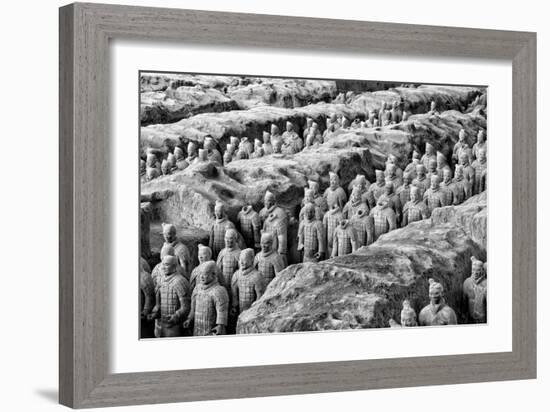 China 10MKm2 Collection - Terracotta Warriors-Philippe Hugonnard-Framed Photographic Print