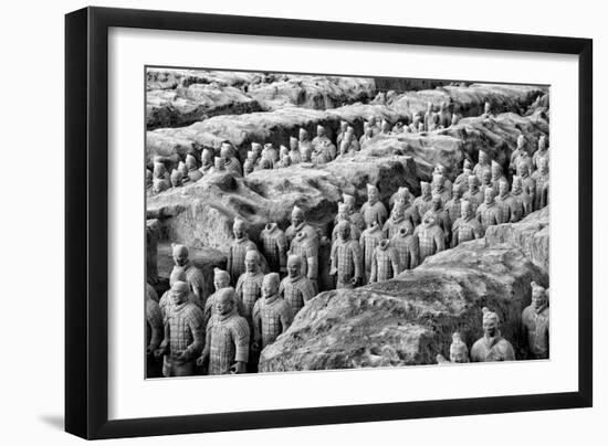 China 10MKm2 Collection - Terracotta Warriors-Philippe Hugonnard-Framed Photographic Print