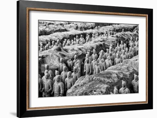 China 10MKm2 Collection - Terracotta Warriors-Philippe Hugonnard-Framed Photographic Print